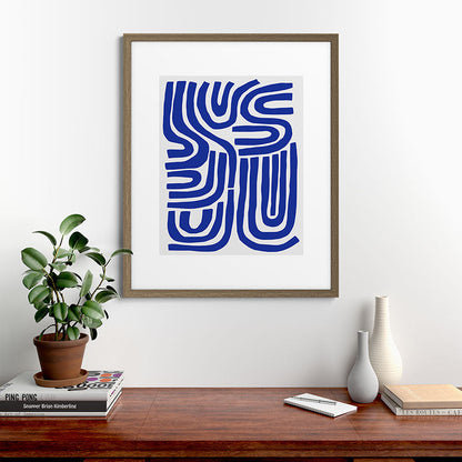 S and U Framed Art Print Gallery Image 42