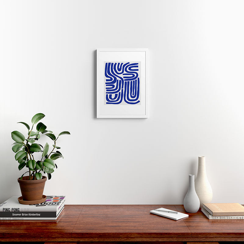 S and U Framed Art Print Gallery Image 24