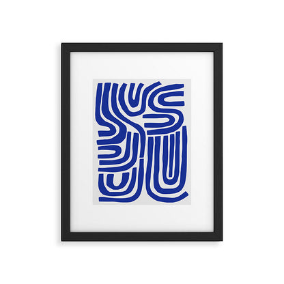 S and U Framed Art Print Gallery Image 1