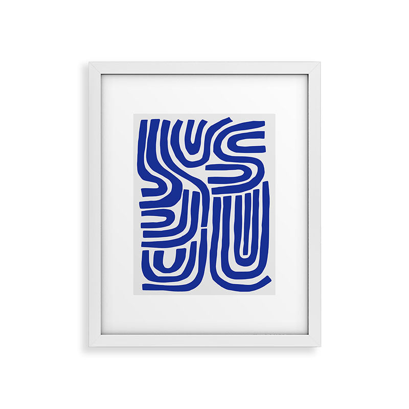 S and U Framed Art Print Gallery Image 25