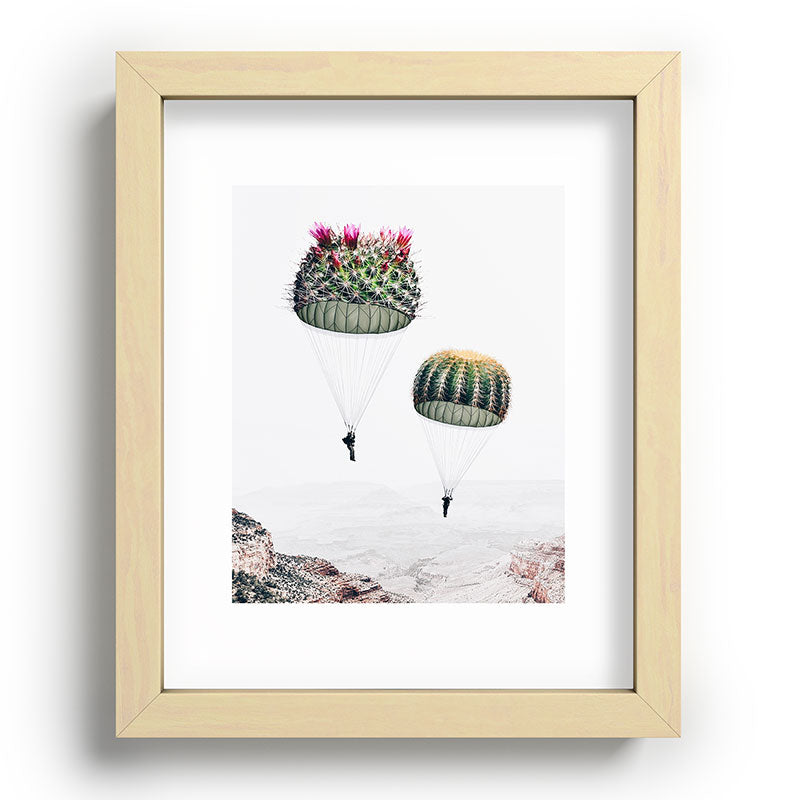 Flying Cacti Framed Art Print Gallery Image 96