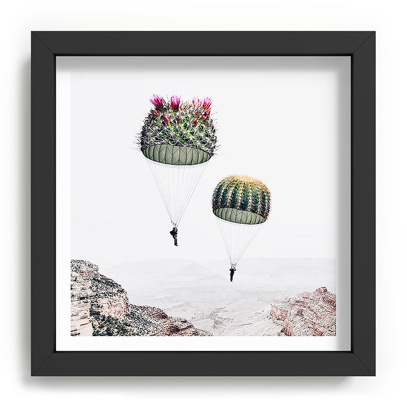 Flying Cacti Framed Art Print Gallery Image 90