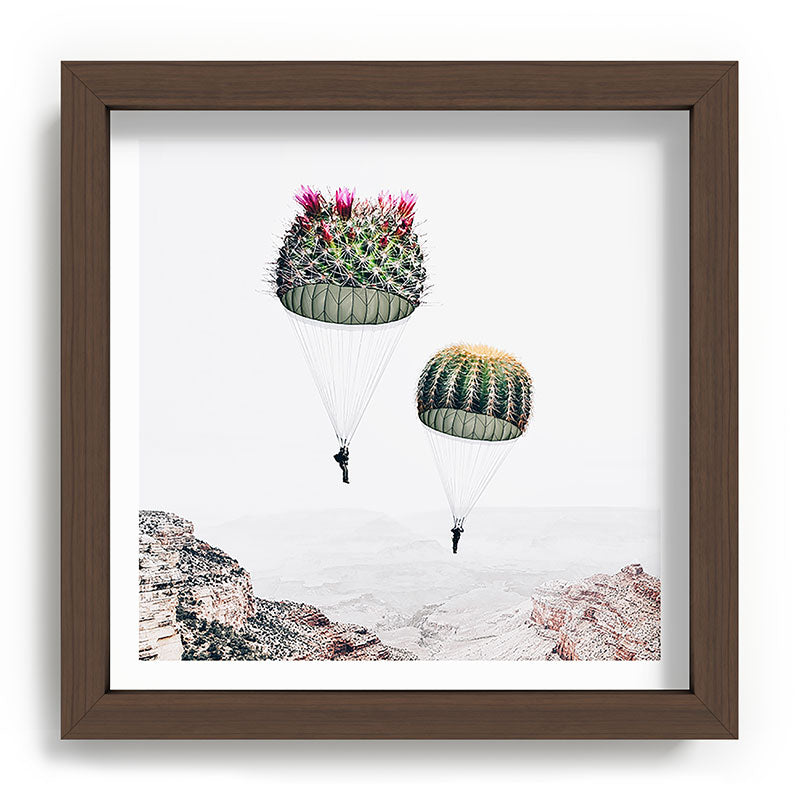 Flying Cacti Framed Art Print Gallery Image 98
