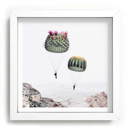 Flying Cacti Framed Art Print Gallery Image 114