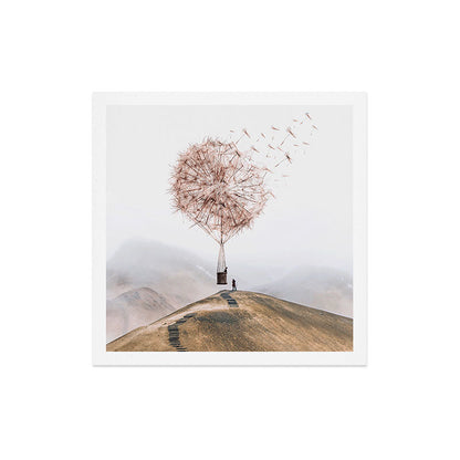Flying Dandelion Art Print Gallery Image 5