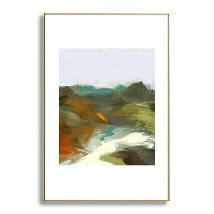 the path abstract landscape art Framed Art Print Gallery Image 127