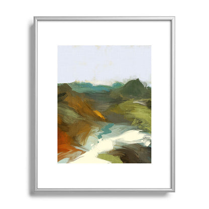 the path abstract landscape art Framed Art Print Gallery Image 129
