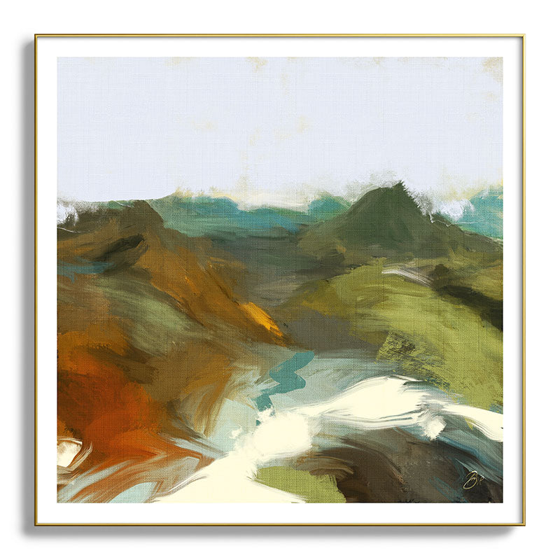 the path abstract landscape art Framed Art Print Gallery Image 139