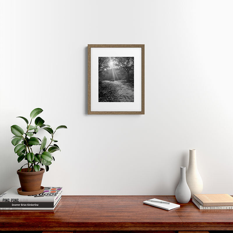 "Sunlit Solitude" by Maria Popova Framed Art Print Gallery Image 11
