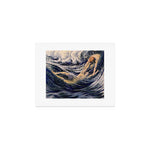 "Two fishes swimming in the sea not more lawless than we" (Margaret C. Cook, Leaves of Grass, 1913) Art Print Gallery Image 1