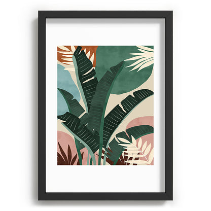 Modern jungle shapes Framed Art Print Gallery Image 81