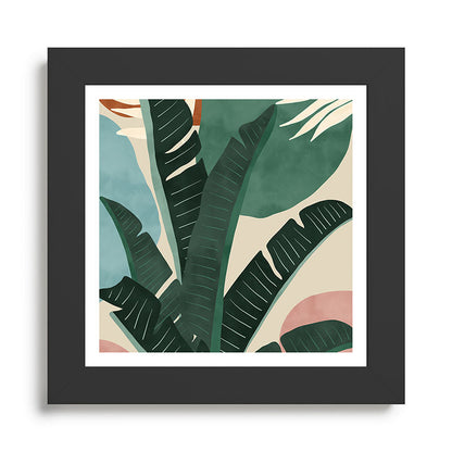 Modern jungle shapes Framed Art Print Gallery Image 46