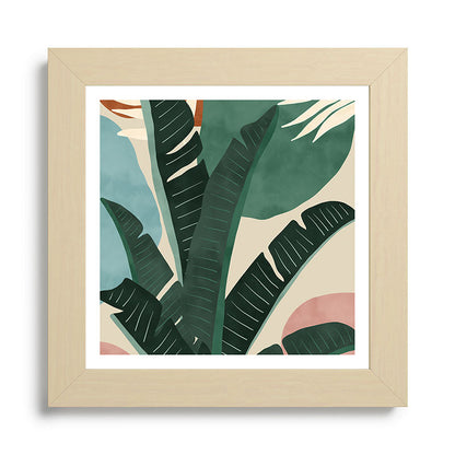 Modern jungle shapes Framed Art Print Gallery Image 68