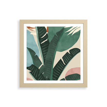 Modern jungle shapes Framed Art Print Gallery Image 71