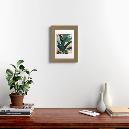Modern jungle shapes Framed Art Print Gallery Image 52