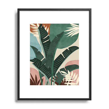 Modern jungle shapes Framed Art Print Gallery Image 111