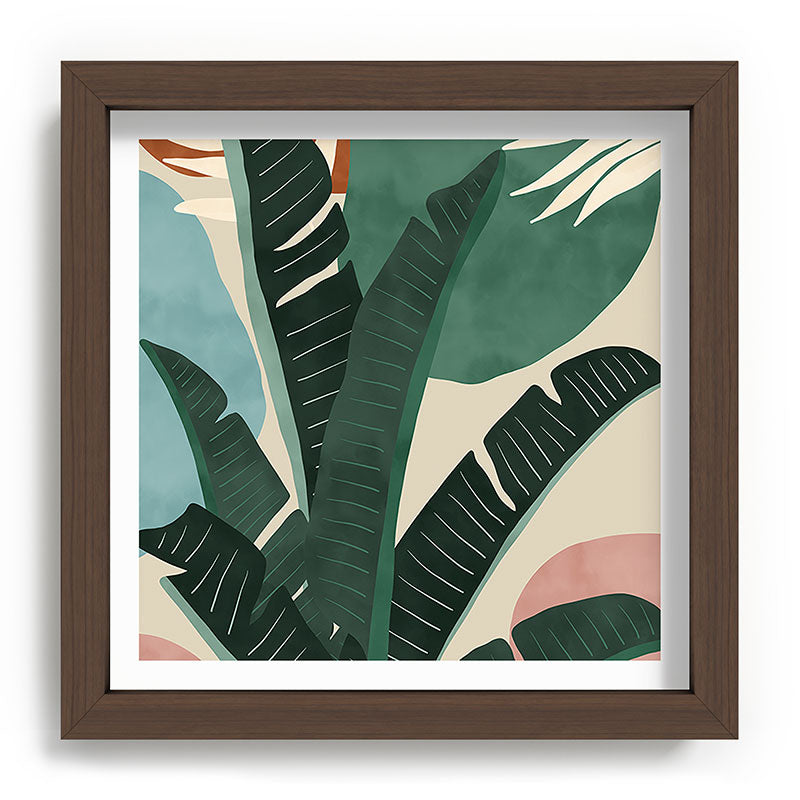 Modern jungle shapes Framed Art Print Gallery Image 98