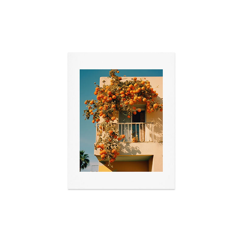 Californian Oranges in Summer Art Print Gallery Image 3