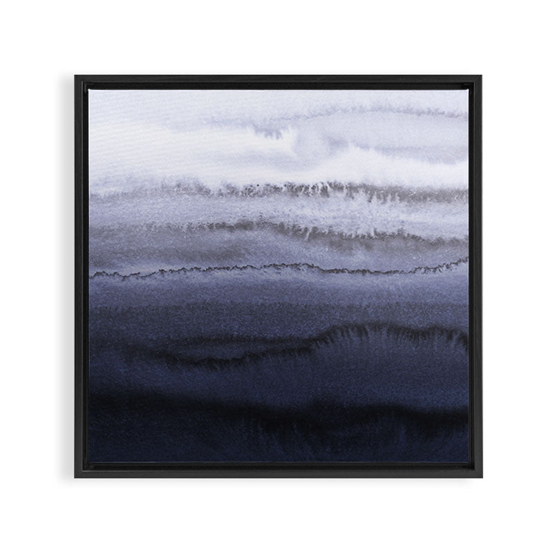 WITHIN THE TIDES BLUE Framed Canvas Print Gallery Image 3