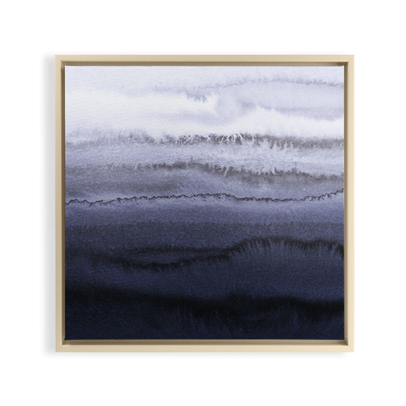 WITHIN THE TIDES BLUE Framed Canvas Print Gallery Image 8