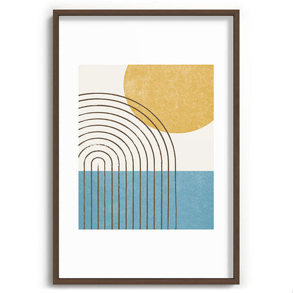 Sunny ocean Framed Art Print Gallery Image 94