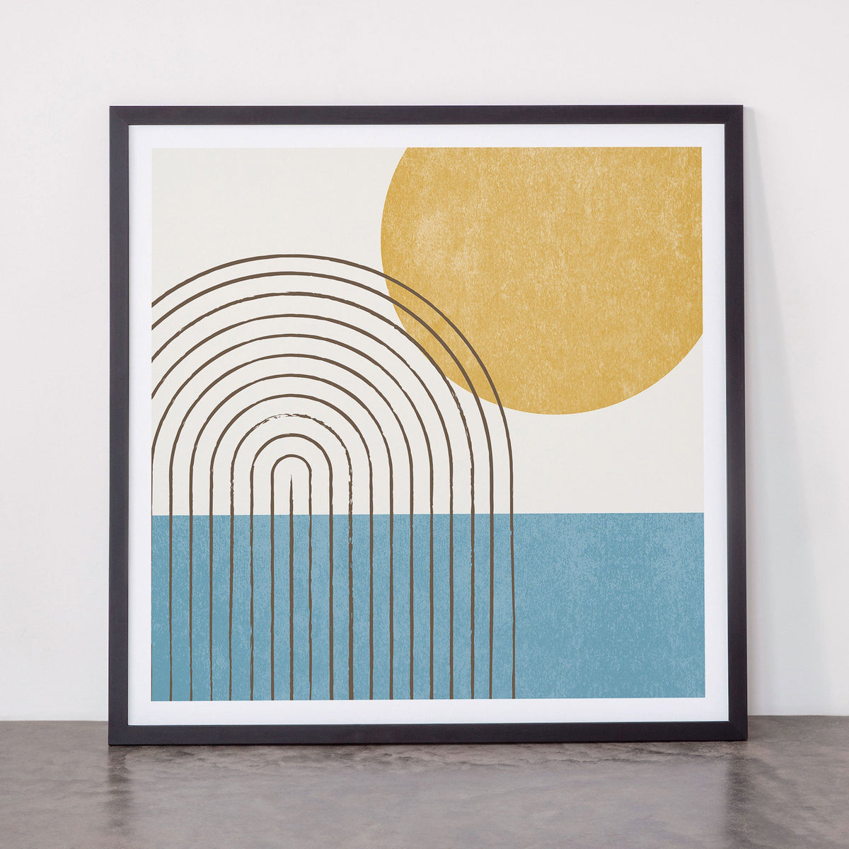 Sunny ocean Framed Art Print Gallery Image 55