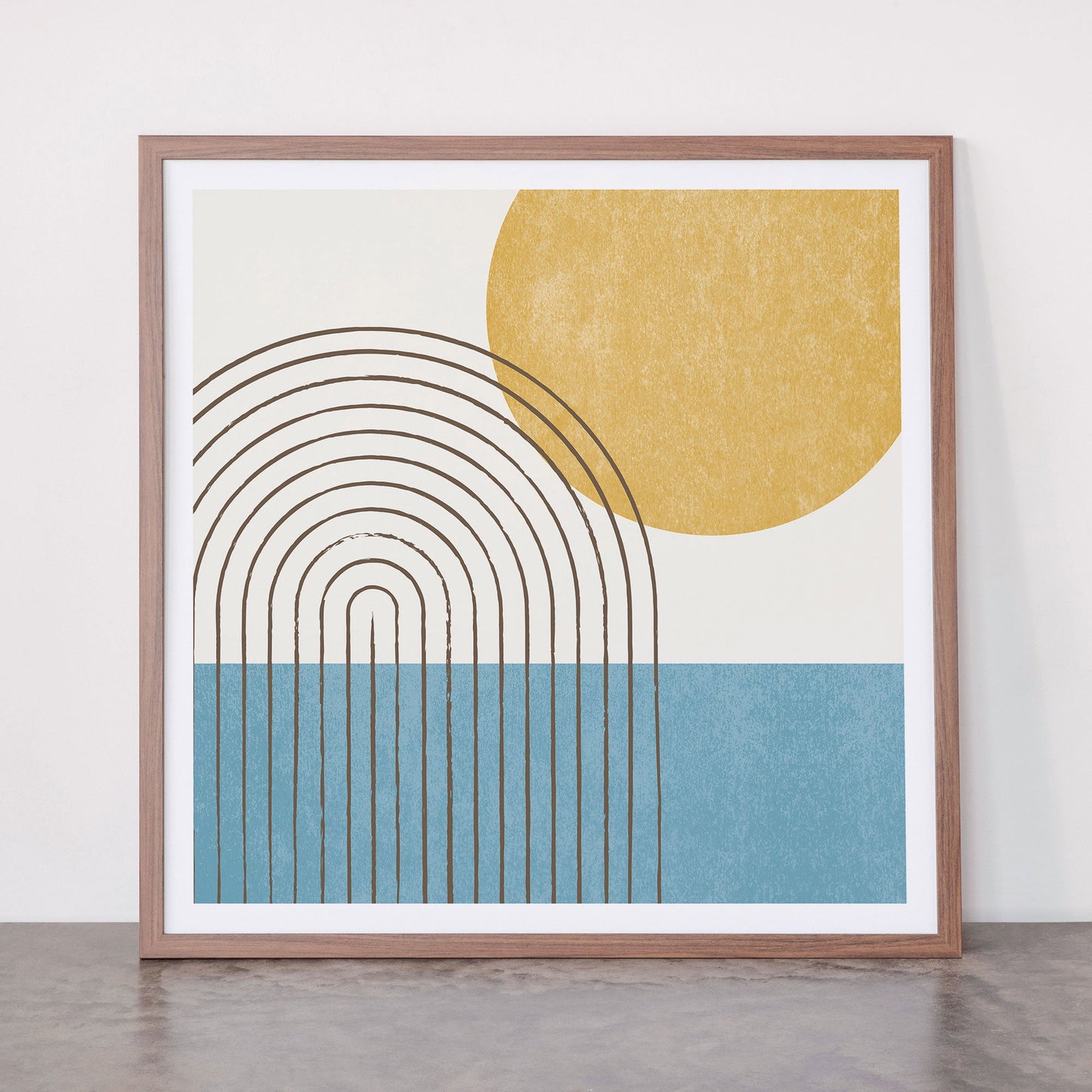 Sunny ocean Framed Art Print Gallery Image 66