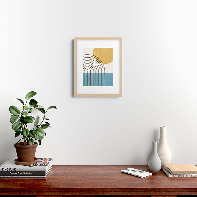 Sunny ocean Framed Art Print Gallery Image 25