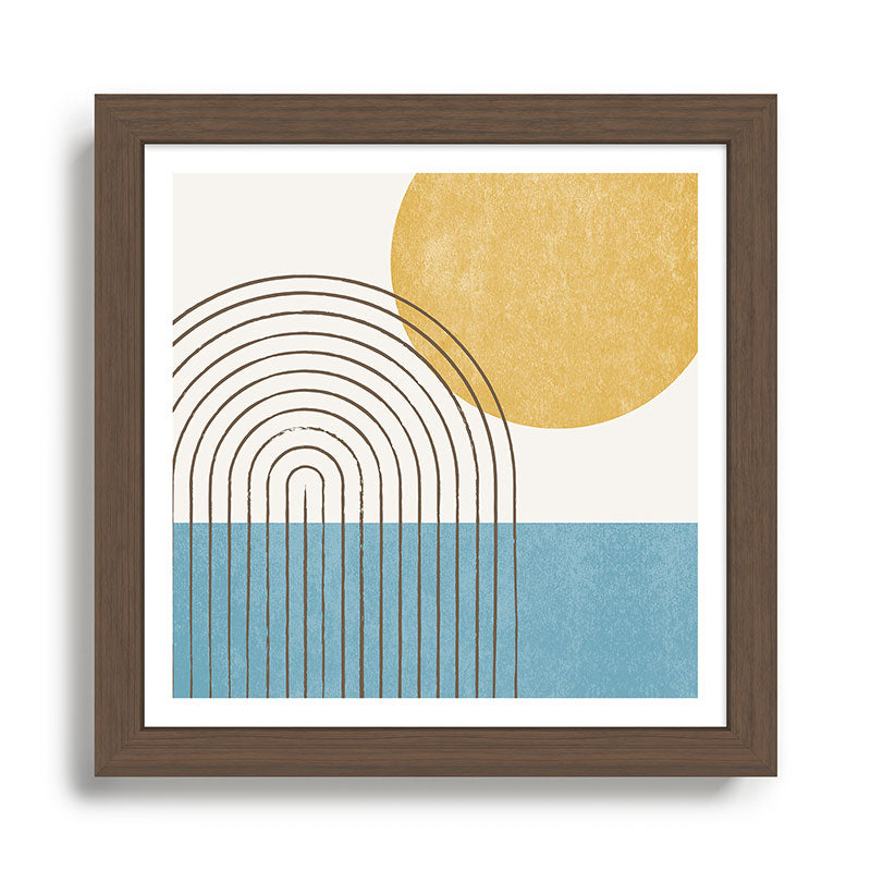 Sunny ocean Framed Art Print Gallery Image 13