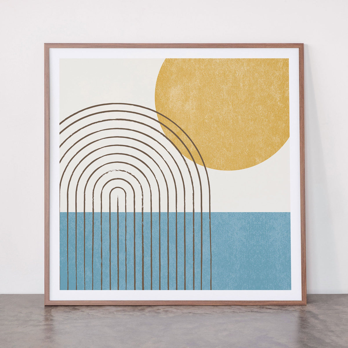 Sunny ocean Framed Art Print Gallery Image 21