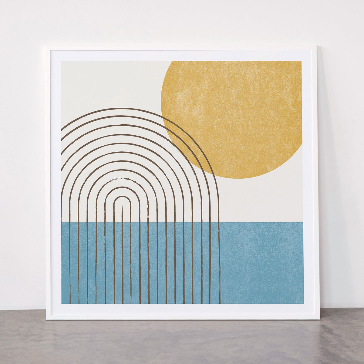 Sunny ocean Framed Art Print Gallery Image 43