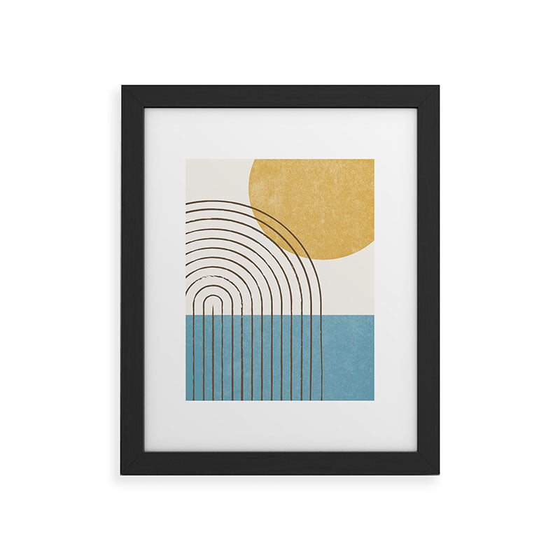 Sunny ocean Framed Art Print Gallery Image 44