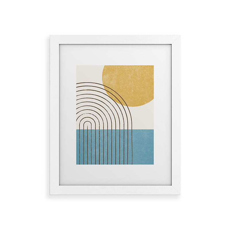 Sunny ocean Framed Art Print Gallery Image 75