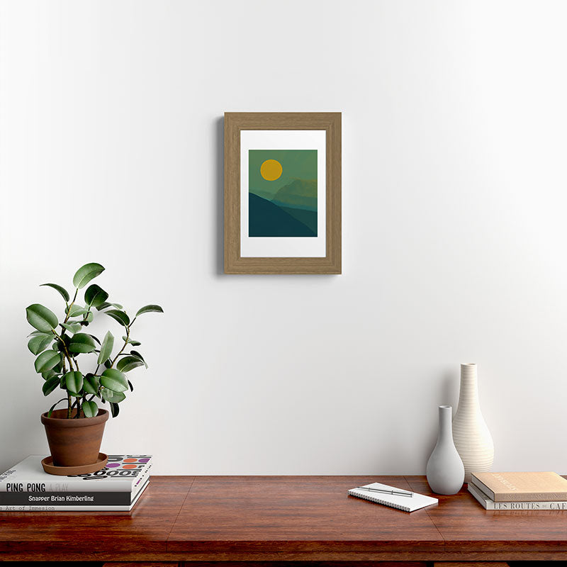 The Hills Felt Green That Evening Framed Art Print Gallery Image 52