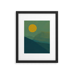 The Hills Felt Green That Evening Framed Art Print Gallery Image 1