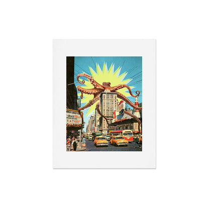 Attack of the Octopus Art Print Gallery Image 4