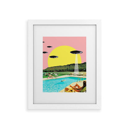 Invasion on vacation (Square) Framed Art Print Gallery Image 75
