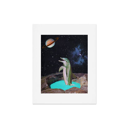 Planet Dolphin Art Print Gallery Image 4