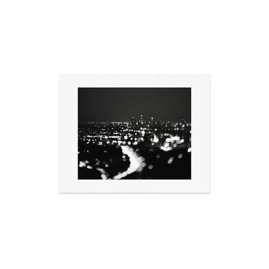 Los Angeles cityscape. L.A. Noir Art Print Gallery Image 2