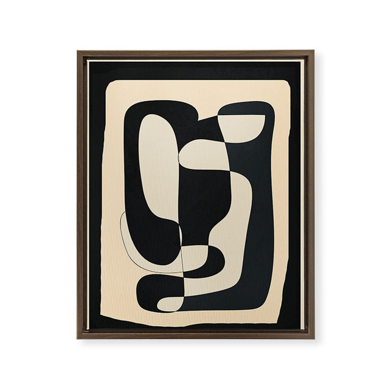 Abstract Geometry 4 Framed Canvas Print Gallery Image 16
