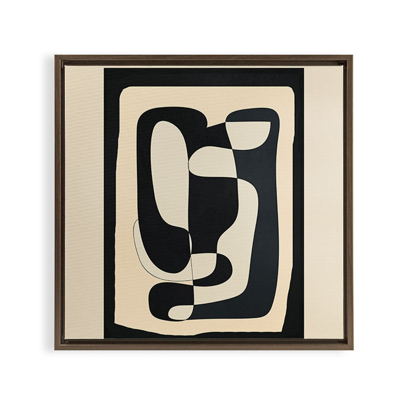 Abstract Geometry 4 Framed Canvas Print Gallery Image 18