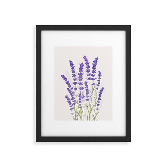Lavender II Framed Art Print Gallery Image 1