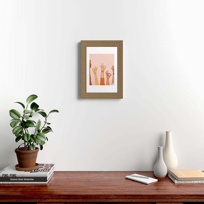OK Framed Art Print Gallery Image 38
