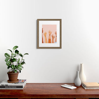 OK Framed Art Print Gallery Image 39