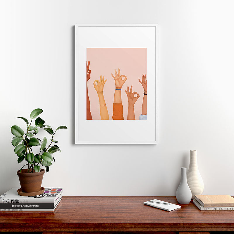 OK Framed Art Print Gallery Image 27