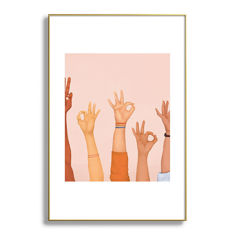 OK Framed Art Print Gallery Image 94