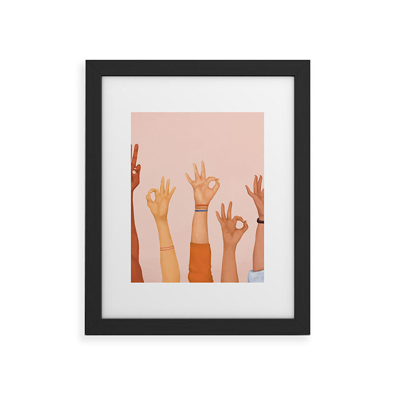 OK Framed Art Print Gallery Image 34