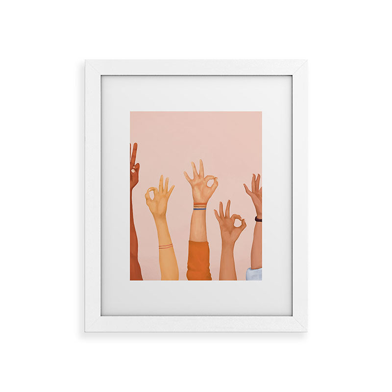 OK Framed Art Print Gallery Image 55