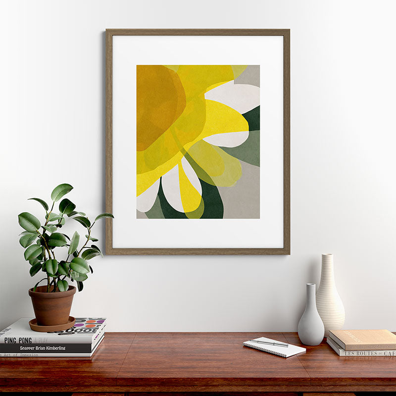 Petals in Full Light Framed Art Print Gallery Image 42
