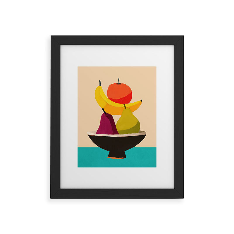 Summer Fruit Bowl Framed Art Print Gallery Image 34